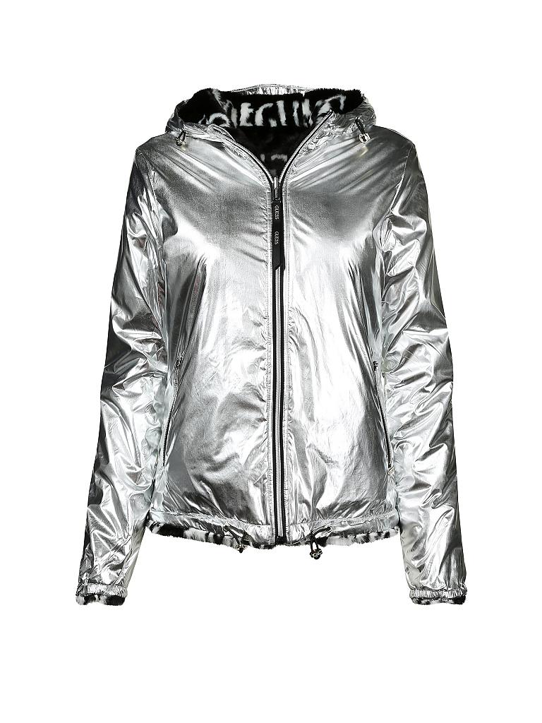 Wende Jacke in Felloptik Wende Jacke in Felloptik